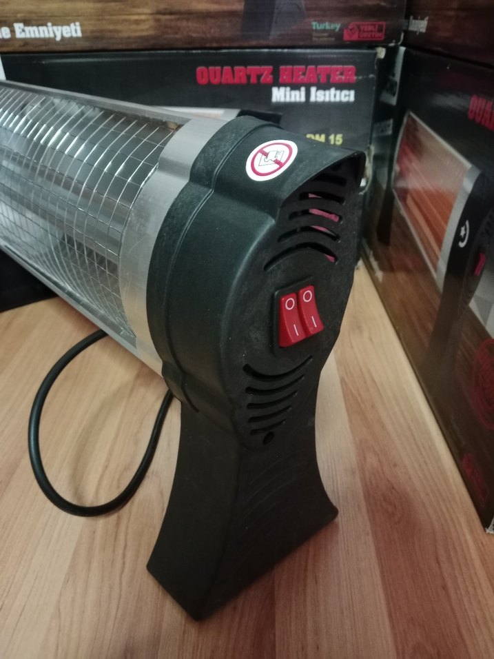 1500 W Kademeli Mini Elektrikli Isıtıcı - Görsel 3