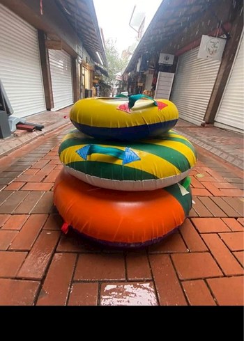 Şişme Kar Kızağı Botu Büyük Boy - Görsel 6