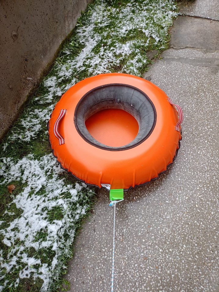 Şişme Kar Kızağı Botu Büyük Boy - Görsel 2