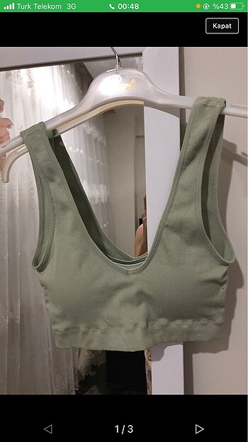 Crop spor sütyeni 2 li