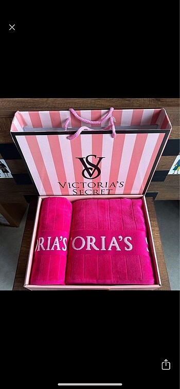 Victoria secret havlu seti