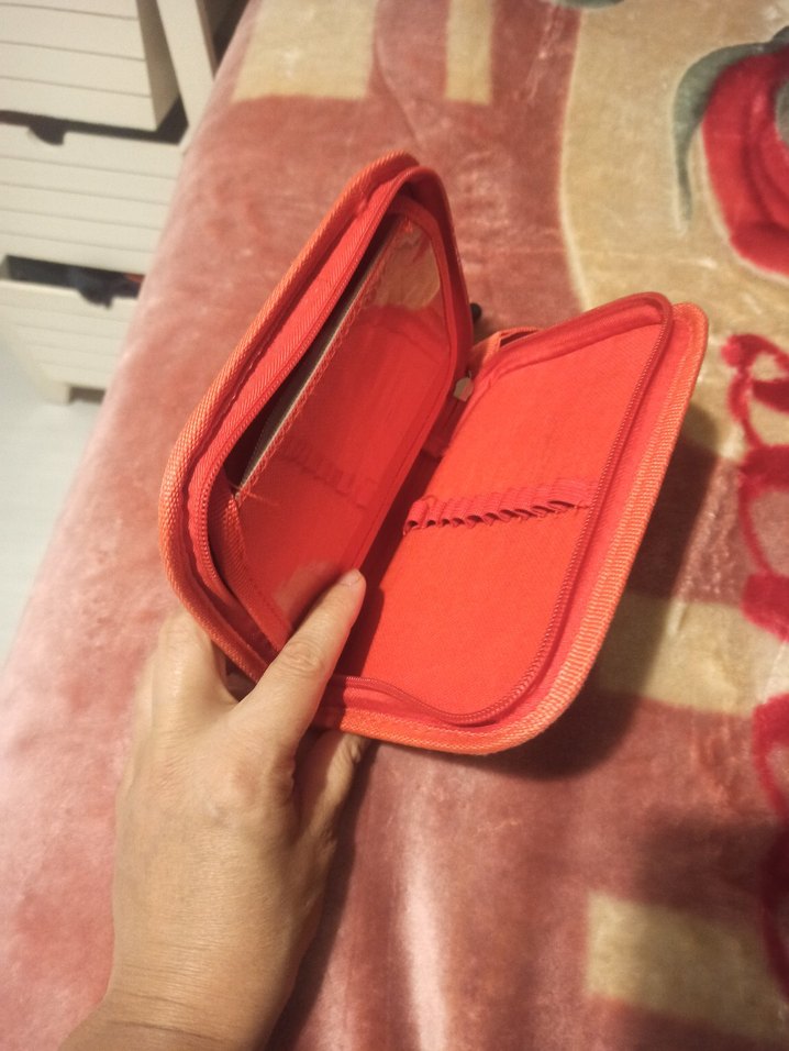 Renkli Baskılı Fermuarlı kalemlik - Görsel 5