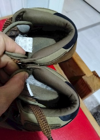 Kahverengi Kamuflaj  Süet Outdoor Ayakkabı - Görsel 4