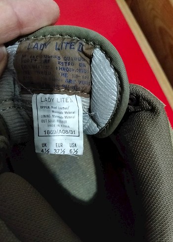 Kahverengi Kamuflaj  Süet Outdoor Ayakkabı - Görsel 3