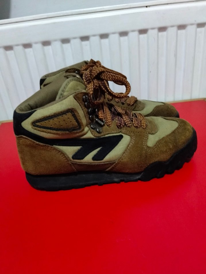 Kahverengi Kamuflaj  Süet Outdoor Ayakkabı - Görsel 2