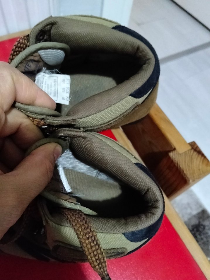 Kahverengi Kamuflaj  Süet Outdoor Ayakkabı - Görsel 4