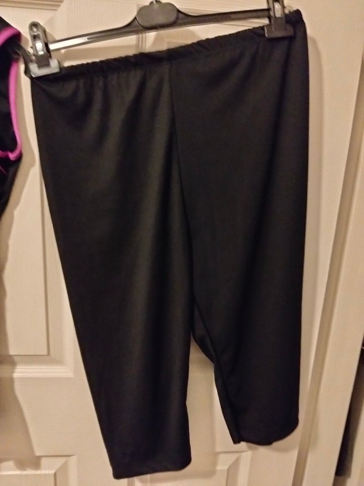 Siyah Mini Spor Takım, Kolsuz, Straplez - Görsel 4