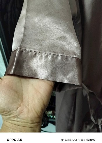 Kadın Bohem Uzun Kollu Rahat Sabahlık - Görsel 5