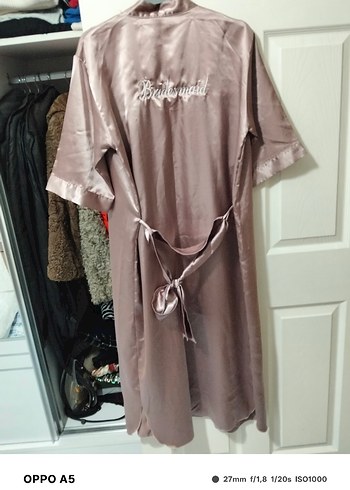 Kadın Bohem Uzun Kollu Rahat Sabahlık - Görsel 3