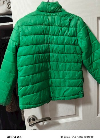 Yeşil Fermuarlı Erkek Çocuk mont - Görsel 5