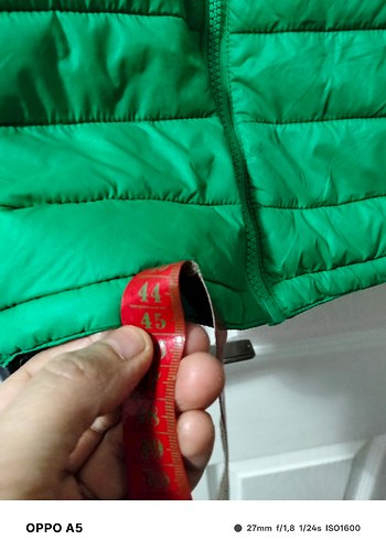 Yeşil Fermuarlı Erkek Çocuk mont - Görsel 7