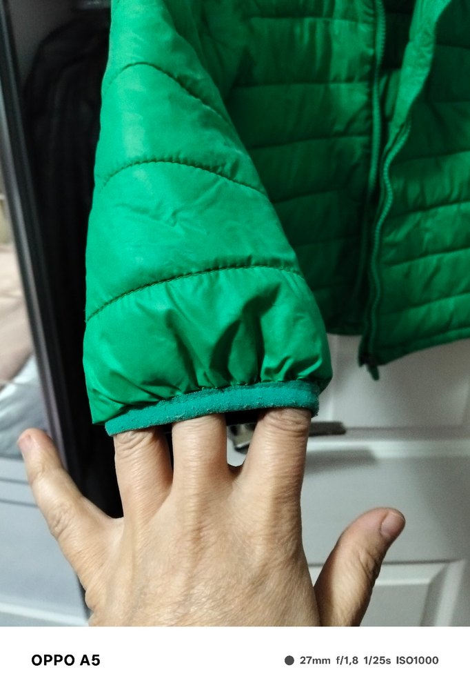 Yeşil Fermuarlı Erkek Çocuk mont - Görsel 3