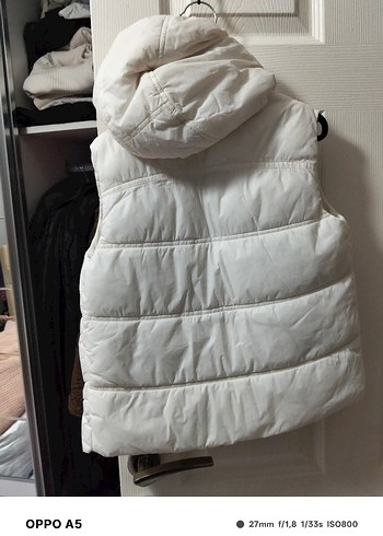 Beyaz Kürklü Yelek - Görsel 5