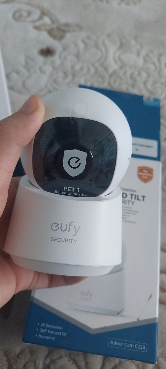 Eufy 360° Dönen Bebek Kamerası Beyaz - Görsel 4