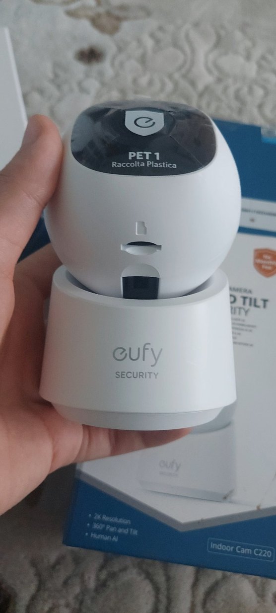 Eufy 360° Dönen Bebek Kamerası Beyaz - Görsel 5