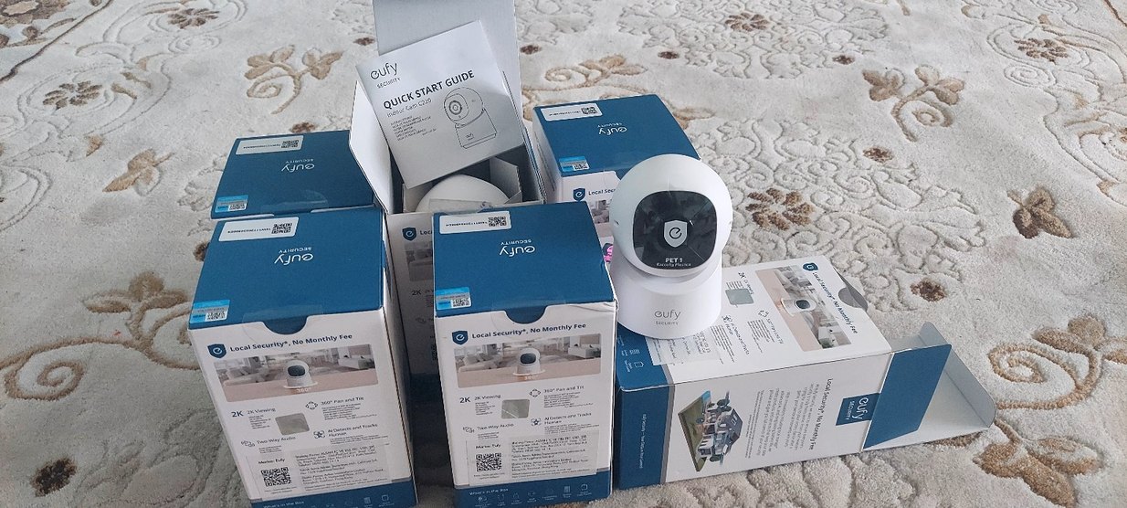 Eufy 360° Dönen Bebek Kamerası Beyaz - Görsel 2