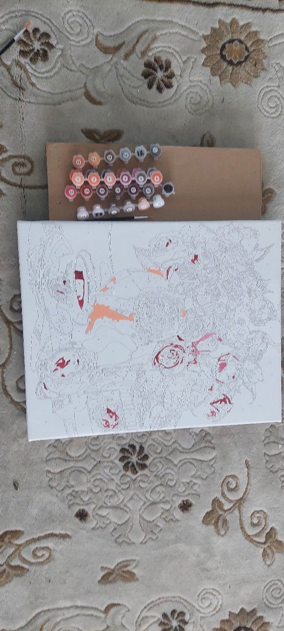 Numaralara Göre Boyama Seti - Çok Renkli - Görsel 2