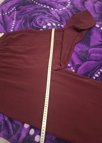 Bordo Uzun Kollu Salaş Kadın Takım - Görsel 5