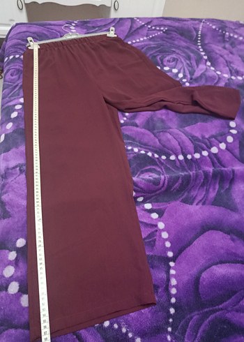 Bordo Uzun Kollu Salaş Kadın Takım - Görsel 9