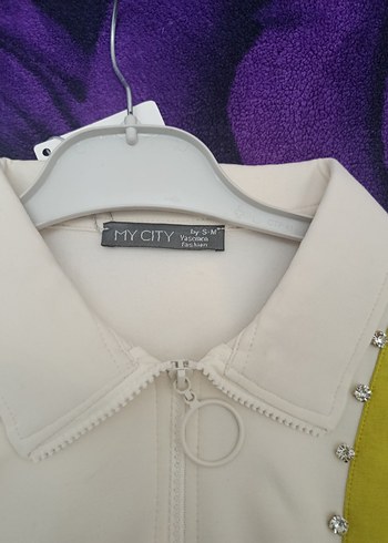 Nakışlı Beyaz Kadın Mini Eşofman Takımı - Görsel 9