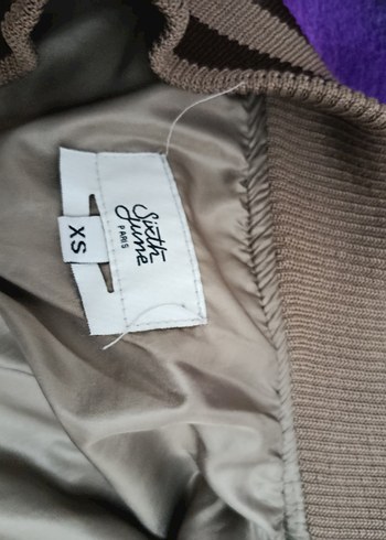 Bej Nakışlı Kadın Süet Ceket - Görsel 5