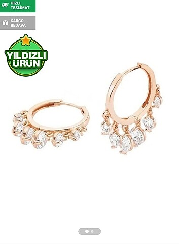 925 gumus shakira kupe rose gold