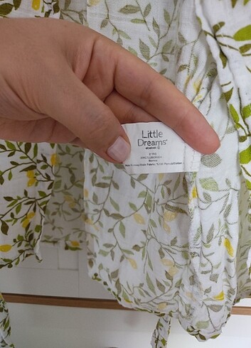 HelloBaby Muslin bornoz 
