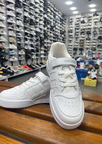 Adidas Beyaz Spor Ayakkabı Velcro