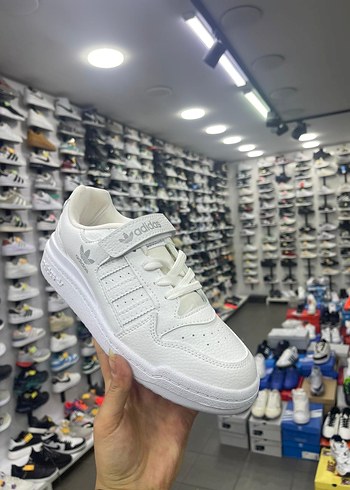 Adidas Adidas Beyaz Spor Ayakkabı Velcro
