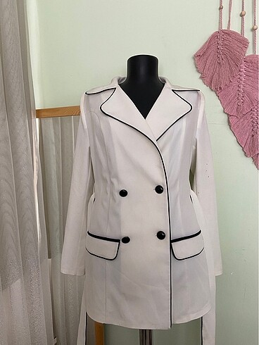 m Beden beyaz Renk Blazer ceket