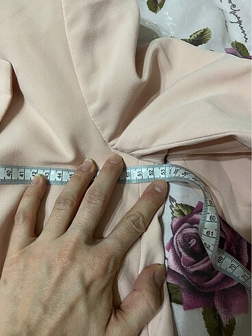 xl Beden pembe Renk Blazer ceket