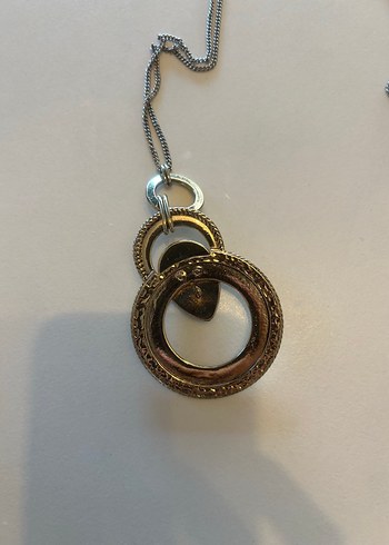  Beden altın Renk Accessorize Gold uzun kolyeler