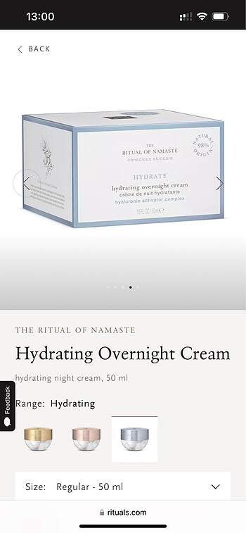 Diğer Rituals - Hydrating Overnight Cream