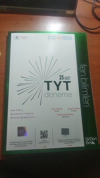 345 tyt fen bilimleri deneme