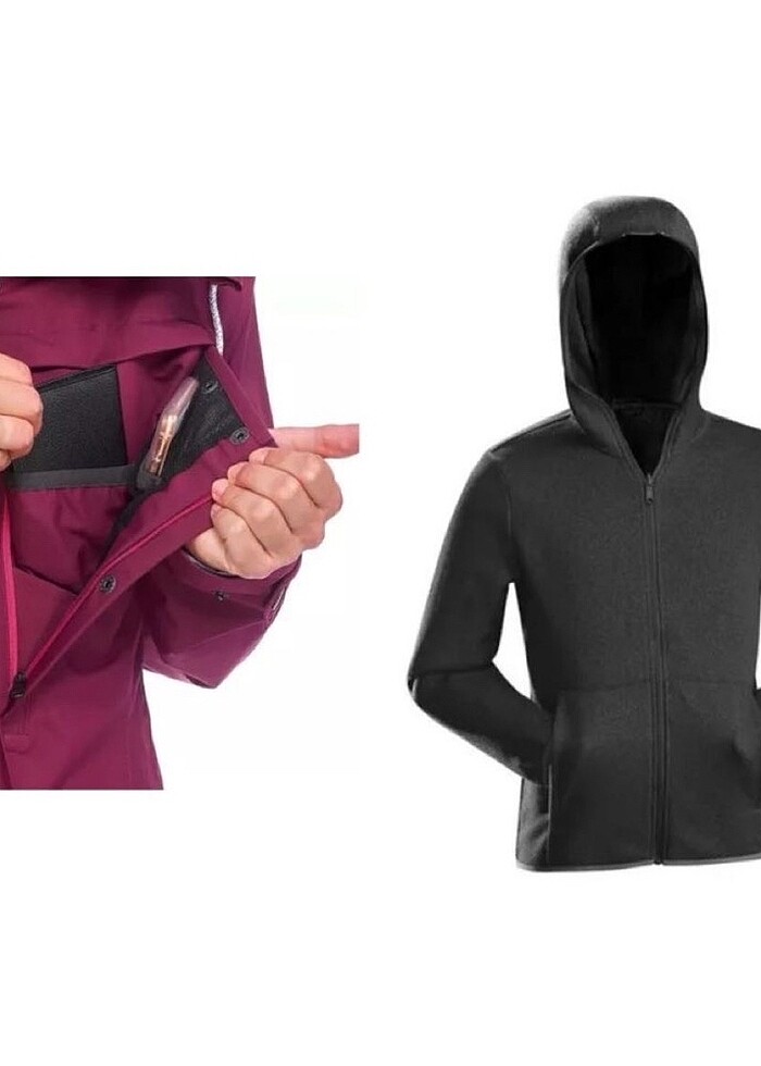 Decathlon kadın mont - Görsel 4