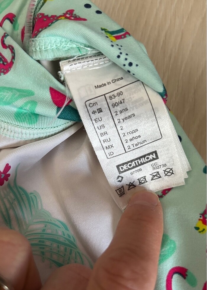 Decathlon mayo ve şapka - Görsel 3