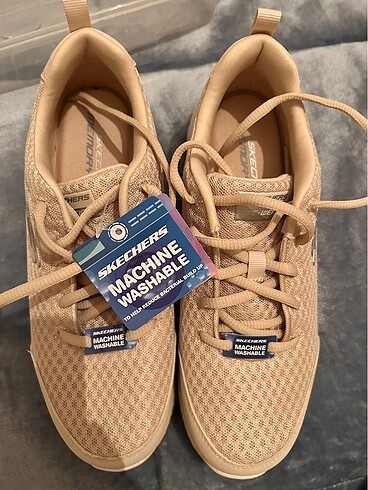Skechers Skechers krem ayakkabı