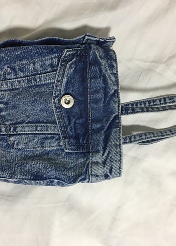 Karl lagerfeld Askılı Mavi Kot Ceket - Görsel 3