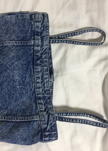 Karl lagerfeld Askılı Mavi Kot Ceket - Görsel 2