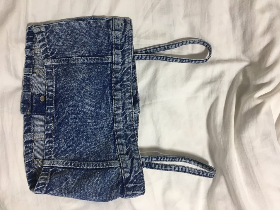 Karl lagerfeld Askılı Mavi Kot Ceket - Görsel 2