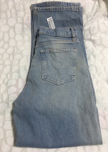 Kadın Mavi Denim Regular Fit Jeans - Görsel 3