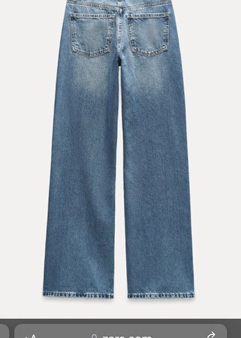 Kadın Mavi Regular Fit Midi Denim Pantolon - Görsel 2