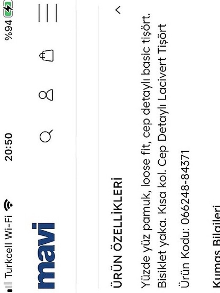 Erkek Siyah Denim Kısa Kollu Tişört - Görsel 5