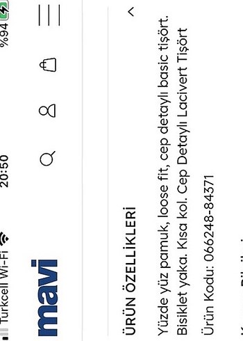 Erkek Koyu Kahverengi Denim Tişört - Görsel 6