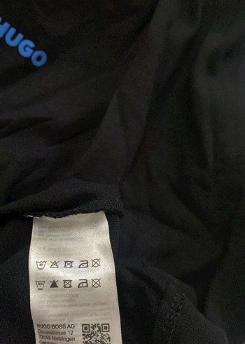 HUGO Beyaz Kısa Kollu Regular Fit Tişört - Görsel 2