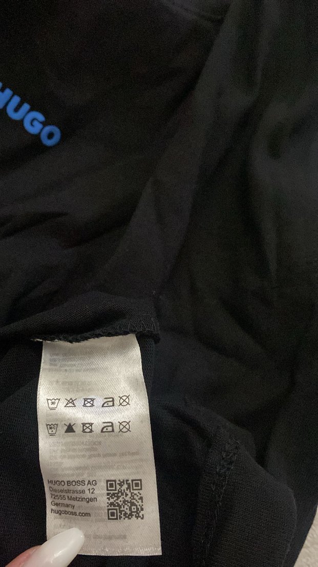 HUGO Beyaz Kısa Kollu Regular Fit Tişört - Görsel 2