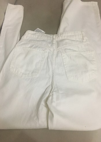 Zara beyaz pantolon - Görsel 5