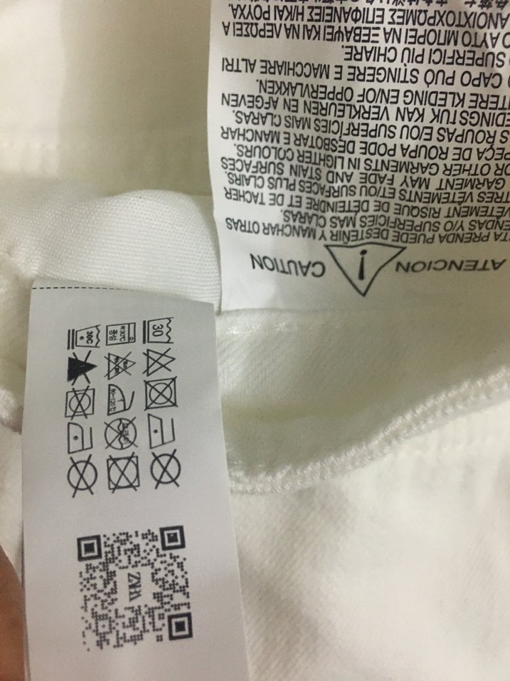 Zara beyaz pantolon - Görsel 4