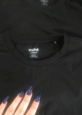 Siyah Kısa Kollu Erkek  Tişört - Görsel 2