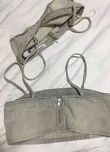 Pull and bear askılı crop